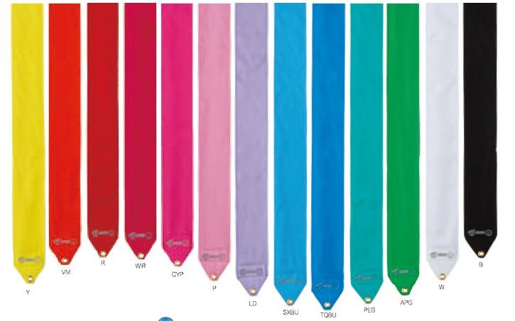 Gimnastikos kaspinas Sasaki - M71 Rayon Ribbon - Image 2