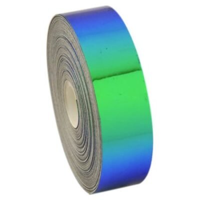 Lipni juostelė gimnastikos įrankiams Pastorelli - Laser 02476 blue-green