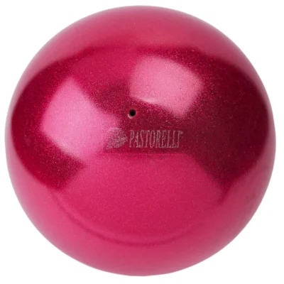 Meninės gimnastikos kamuolys Pastorelli High Vision ball 18cm 02068 raspberry