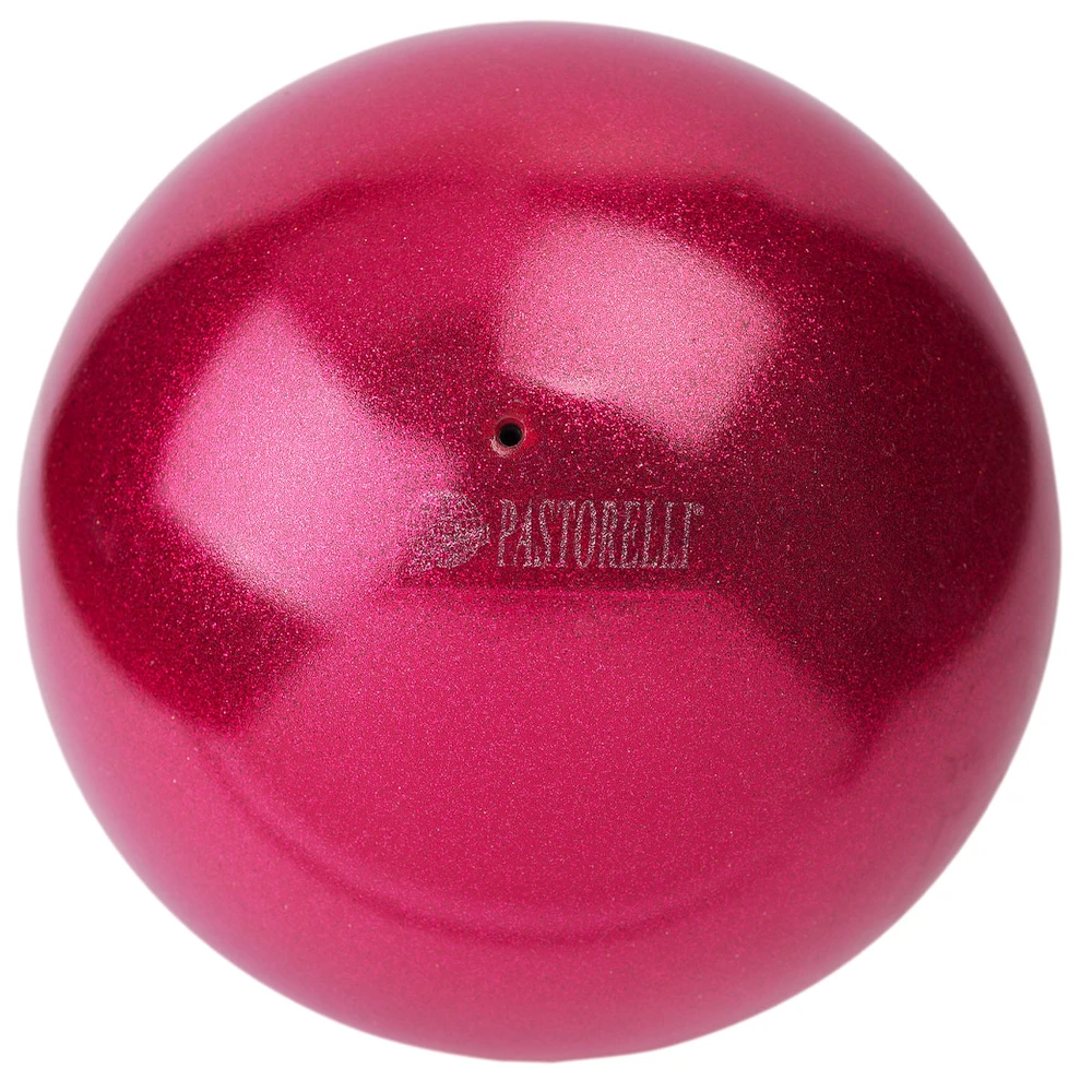 Meninės gimnastikos kamuolys Pastorelli High Vision ball 18cm 02068 raspberry
